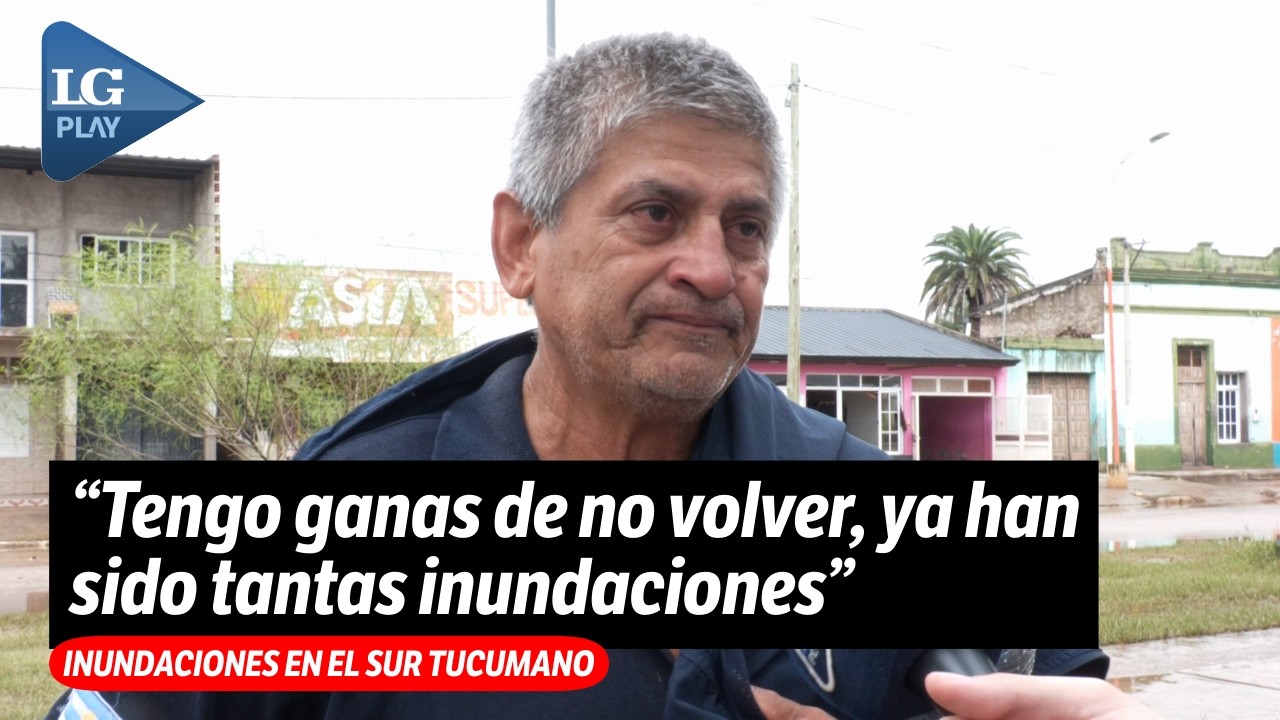 LA GACETA en La Madrid: así está la ciudad después de una inundación devastadora