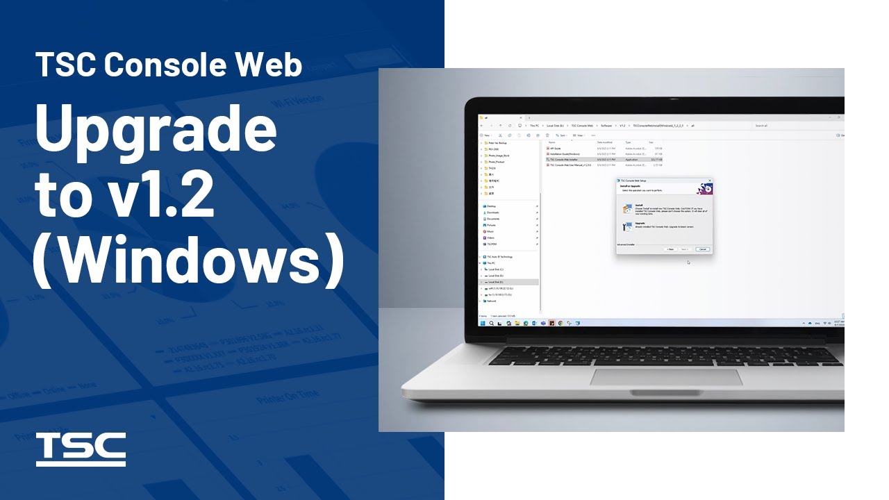 How to Upgrade TSC Console Web to v1.2 (Windows OS)