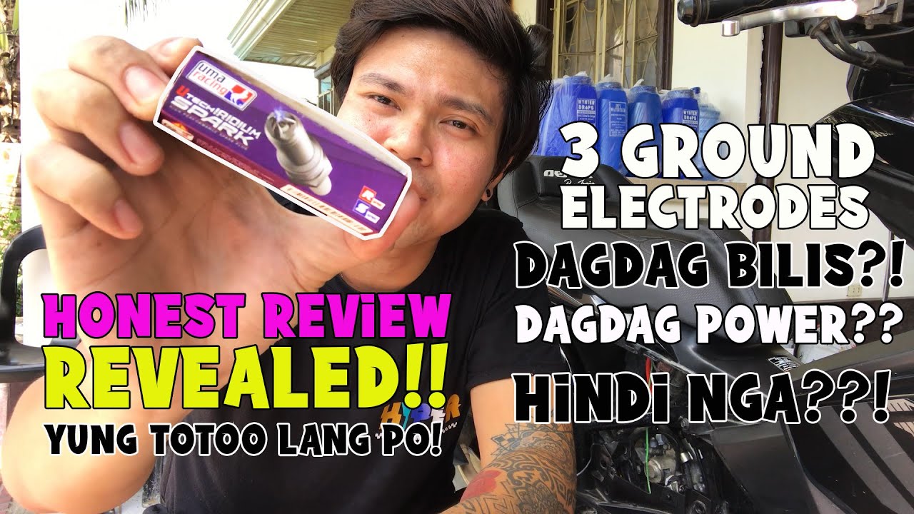 UMA RACING IRIDIUM SPARKPLUG / HONEST REVIEW / Yung totoo lang