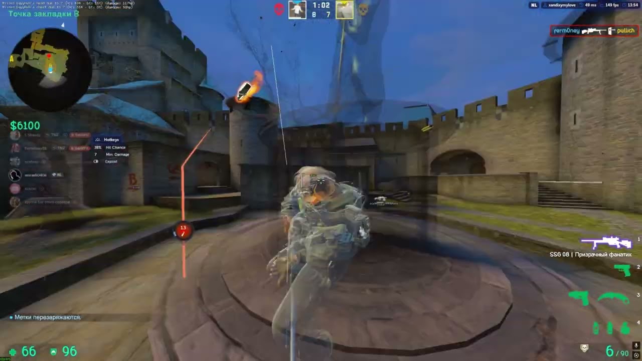 hvh highlights ft. neverlose x Tennezza Tech bestcfg#neverlose #gamesense #hvhhighlights
