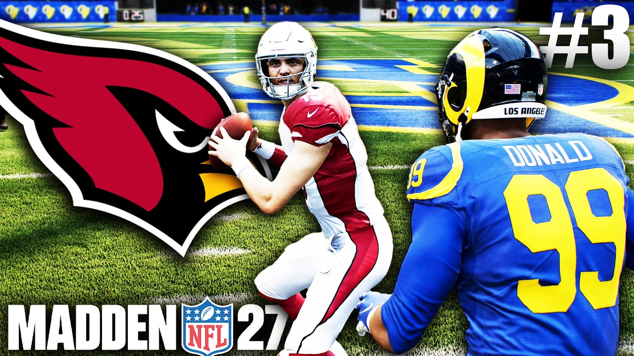 Aaron Donald is Back in The NFL! Madden 27 Arizona Cardinals Franchise Ep 3