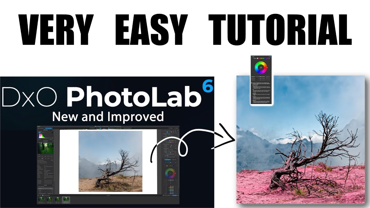 🔴 VERY EASY DXO PHOTOLAB 6 TUTORIAL FOR BEGINNERS | DEEP PRIME XD | lightroom alternative 2023.