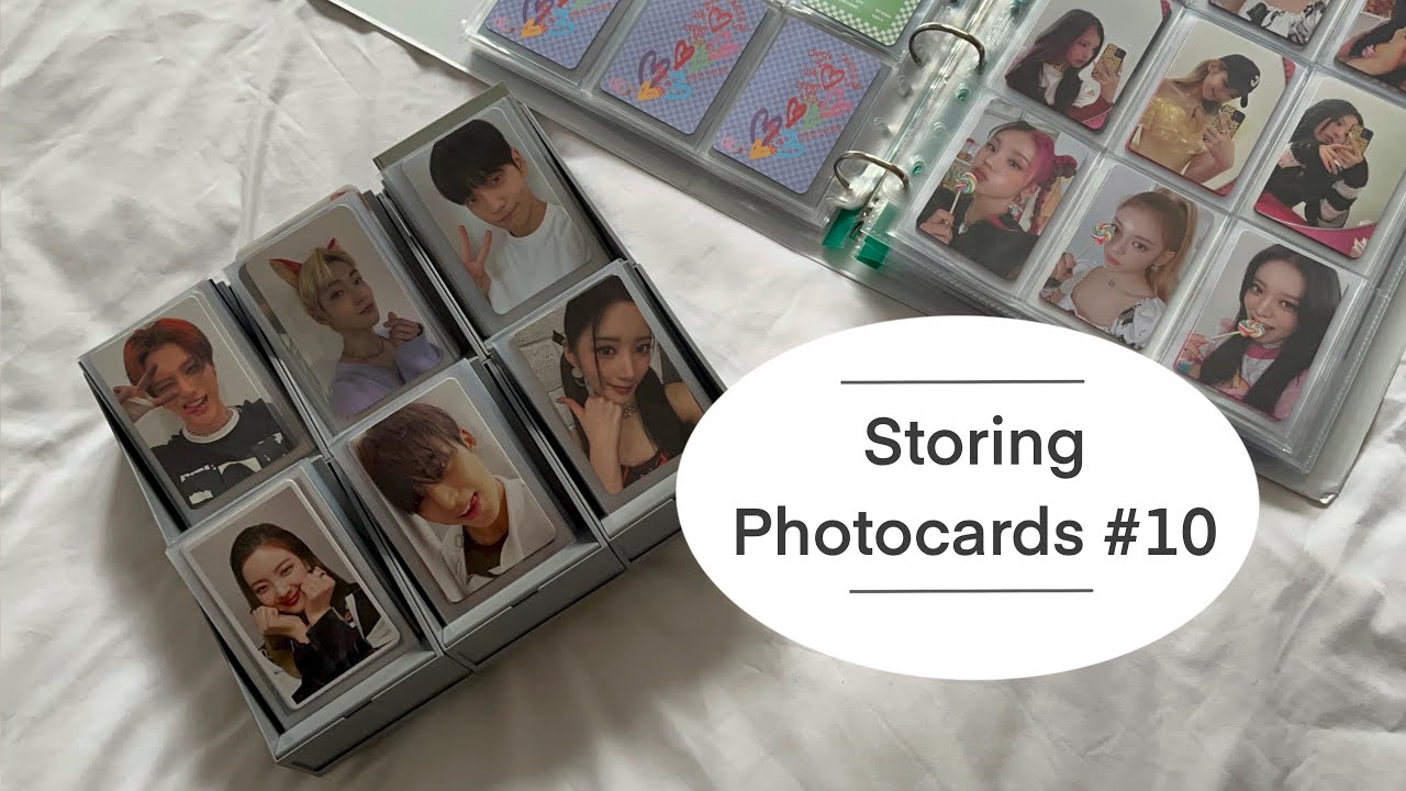 Storing & Organising Photocards In My Binders #10 (✿◠‿◠)