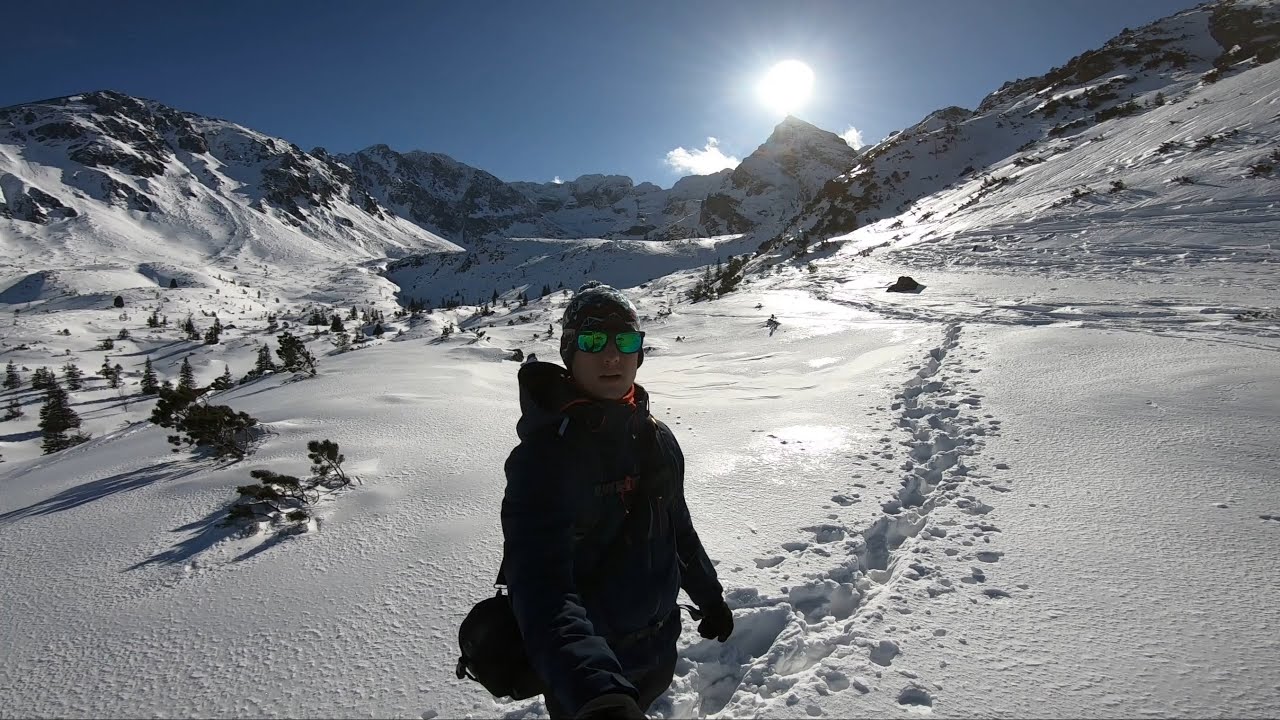 TATRY - Czarny Staw Gąsienicowy zimą