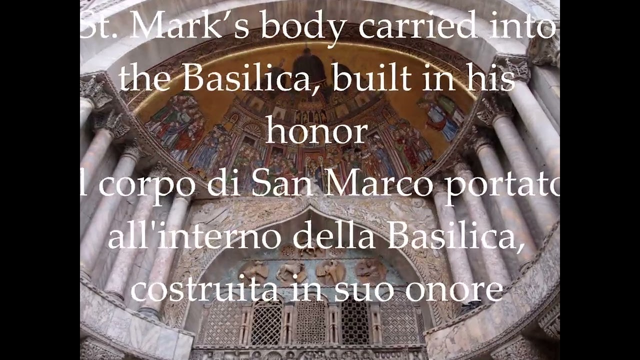 VENEZIA, BASILICA S. MARCO, Mosaici degli archi della facciata The mosaics on the façade of St Mark