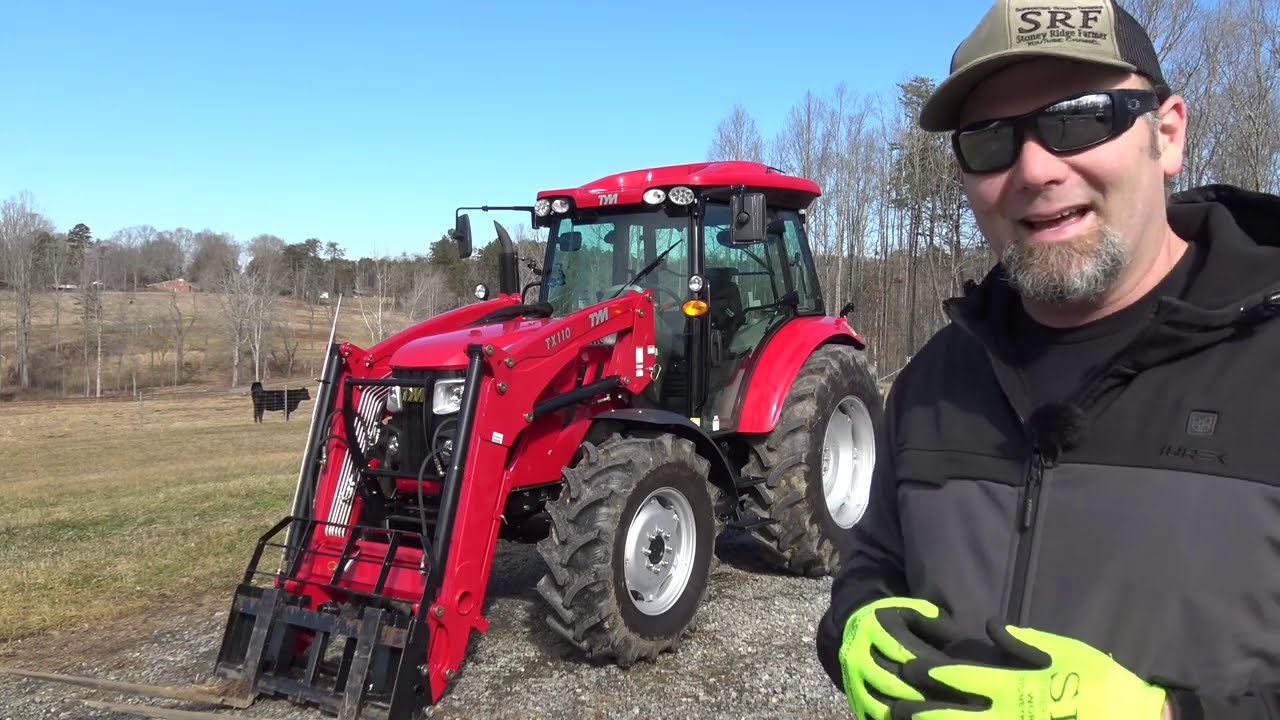 The newest addition to the farm! BIG RED!!