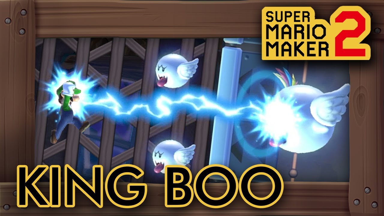 Amazing King Boo Boss Battle Recreated in Super Mario Maker 2