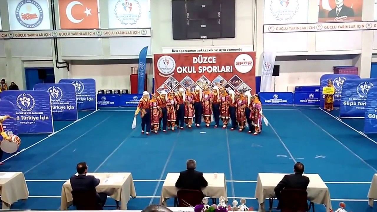 Farabi Anadolu Lisesi DÜZCE- Gaziantep Yöresi Halk Oyunları İl Yarışması