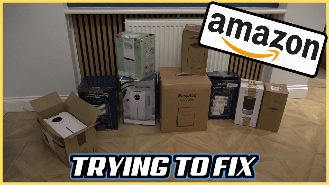 Trying to FIX AMAZON RETURNS JOBLOT of DEHUMIDIFIERS