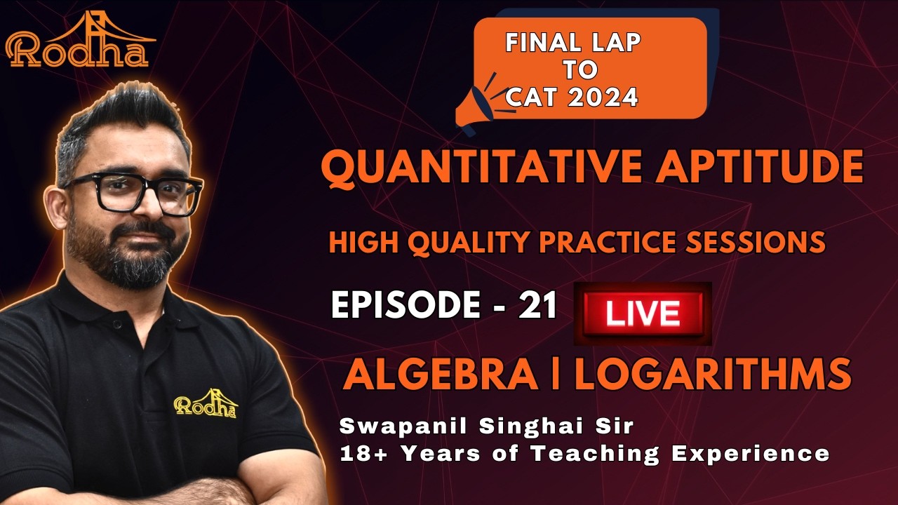 Ep - 21 | Final Lap to CAT 2024 | High Quality Practice Sessions | Quantitative Aptitude | Aim 99.5+