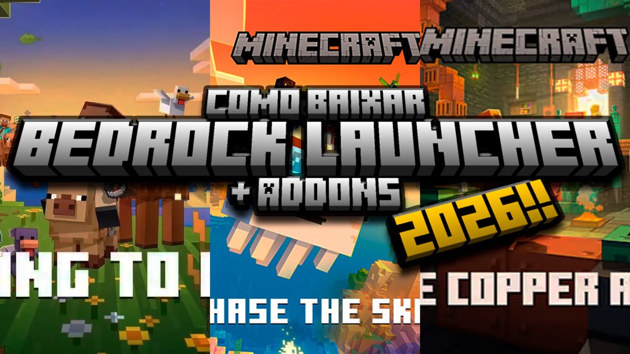 Como mudar as versões do Minecraft Bedrock Edition WINDOWS em 2026