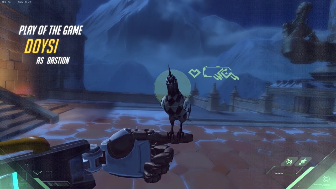 [Overwatch] Capture The Flag, Nepal Sanctum - Bastion