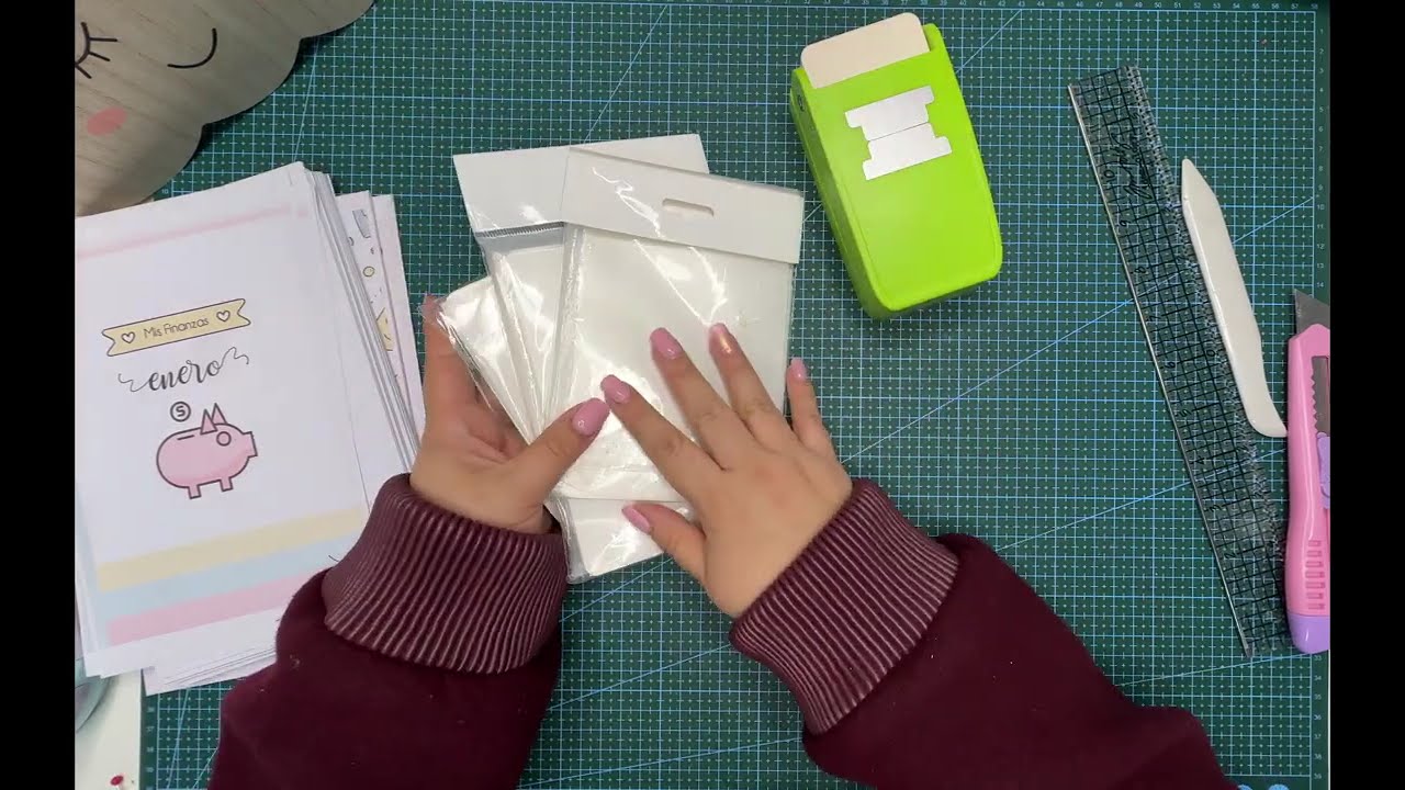 Como realizar un ORGANIZADOR FINANCIERO desde cero | #scrapbooking #finanzas #diy