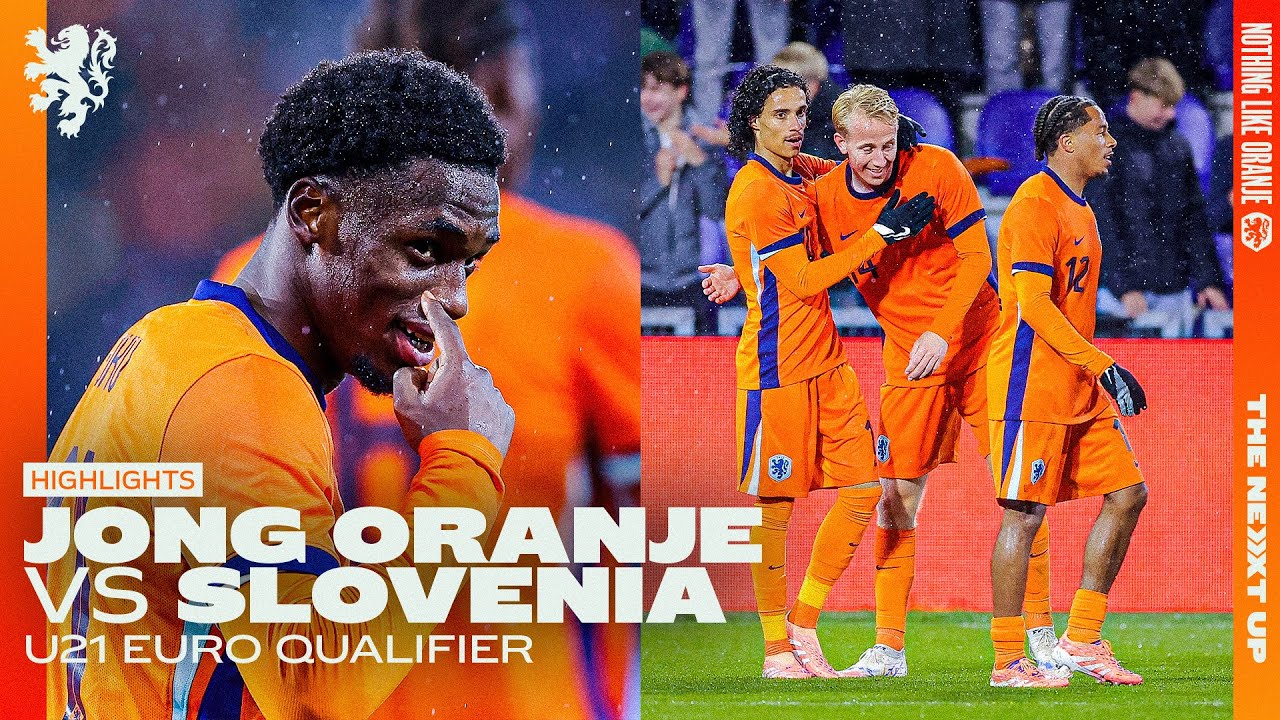 Two great goals and three points! 😍 I Highlights Jong Oranje - Slovenia
