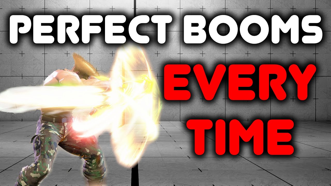 Guile Perfect Boom Input Made EASY - SF6 Leverless Guide