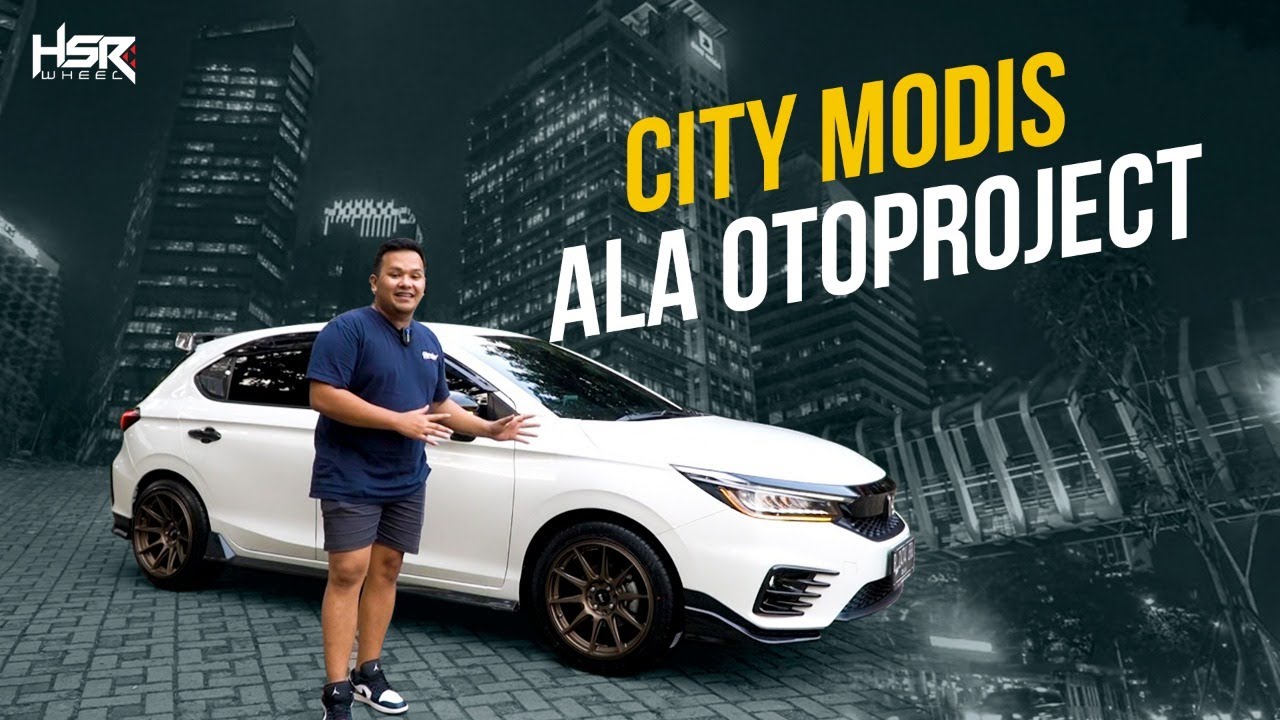 Modifikasi Honda City Hatchback Futuristik Ala Otoproject, Keren Modis!
