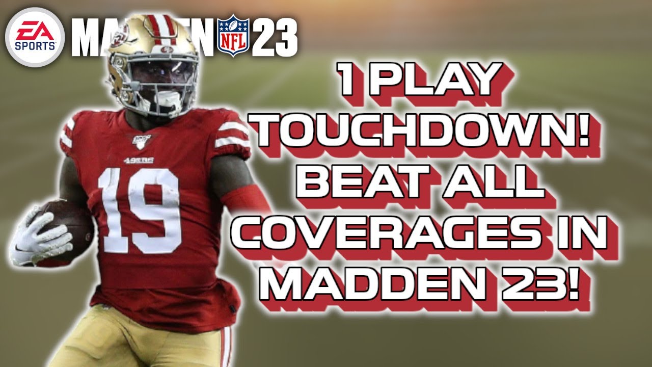 1 PLAY TOUCHDOWN AGAINST EVERY ZONE! | Gun Bunch HB STR - PA Bunch Shot | MADDEN 23 Tips