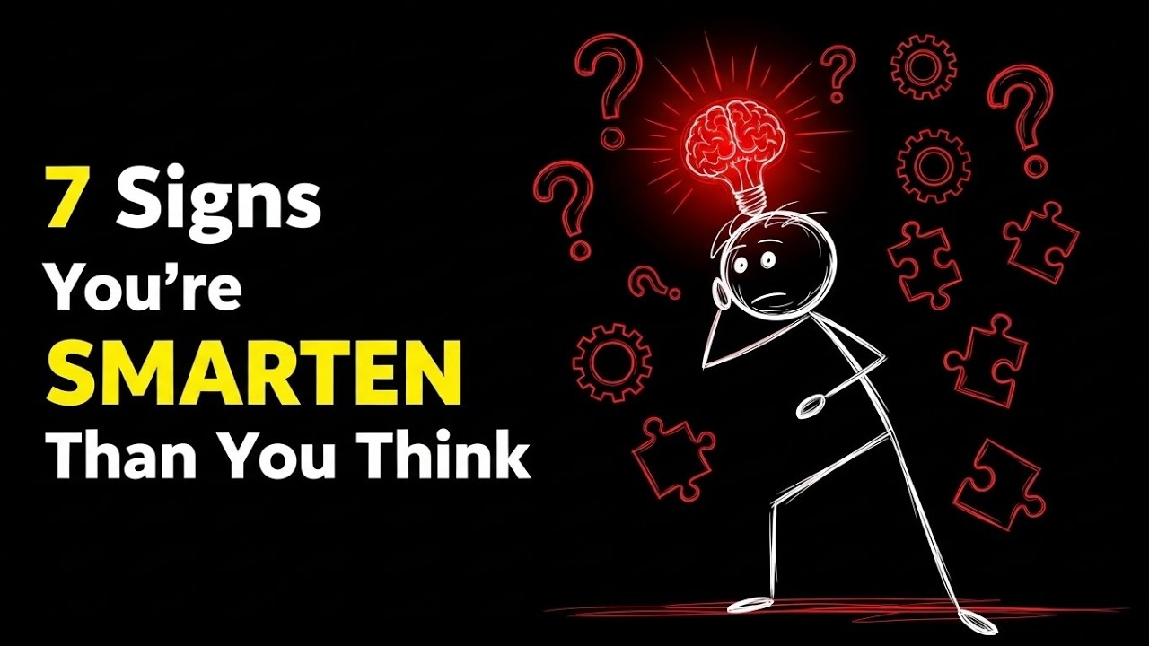 7 Surprising Signs You’re Smarter Than You Think!