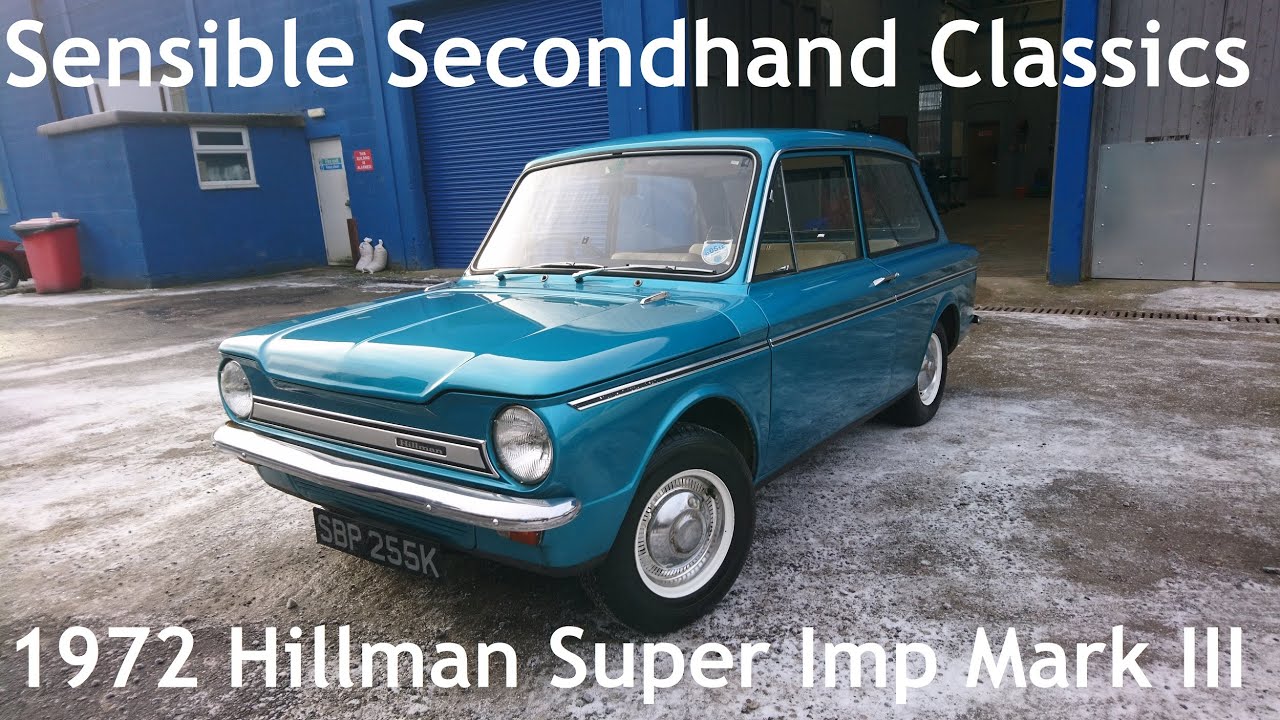 Sensible Secondhand Classics: 1972 Hillman Super Imp Mark III at the Great British Car Journey!