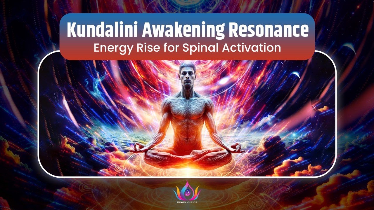 Kundalini Awakening Resonance 🔥 | 528Hz + 432Hz Energy Rise for Spinal & Consciousness Expansion