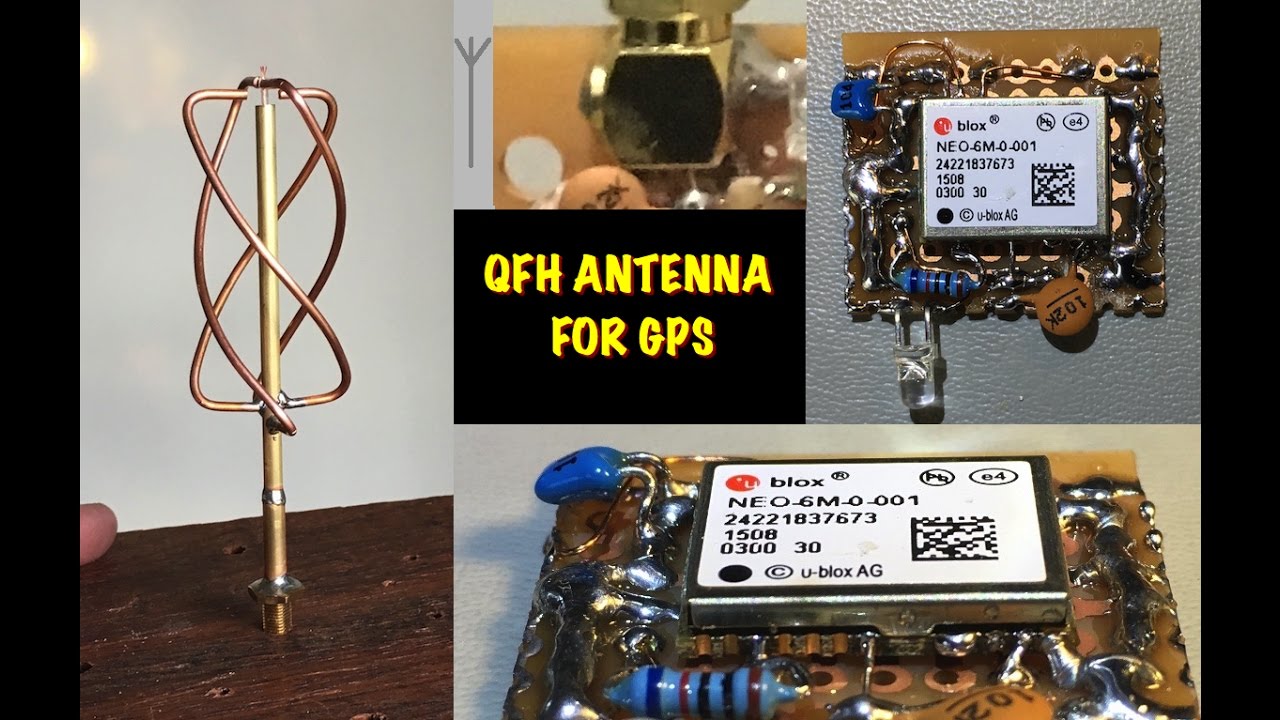 Build a QFH Antenna for GPS
