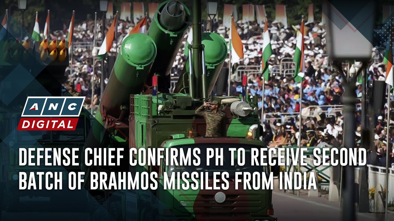 Defense chief confirms PH to receive second batch of Brahmos missiles from India | ANC