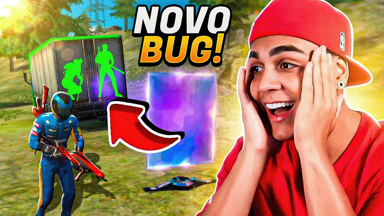 FREITAS SE IMPRESSIONOU AO TESTAR NOVO BUG  - free fire