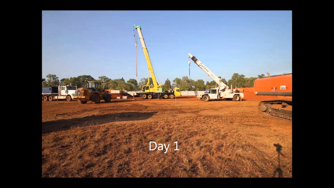 Rental bridge - Unibridge installed in 9 days !