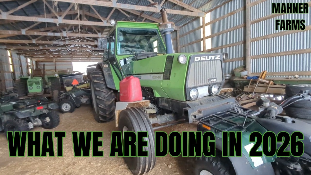 Экскурсия по ферме в 2026 году и мои планы на этот год.