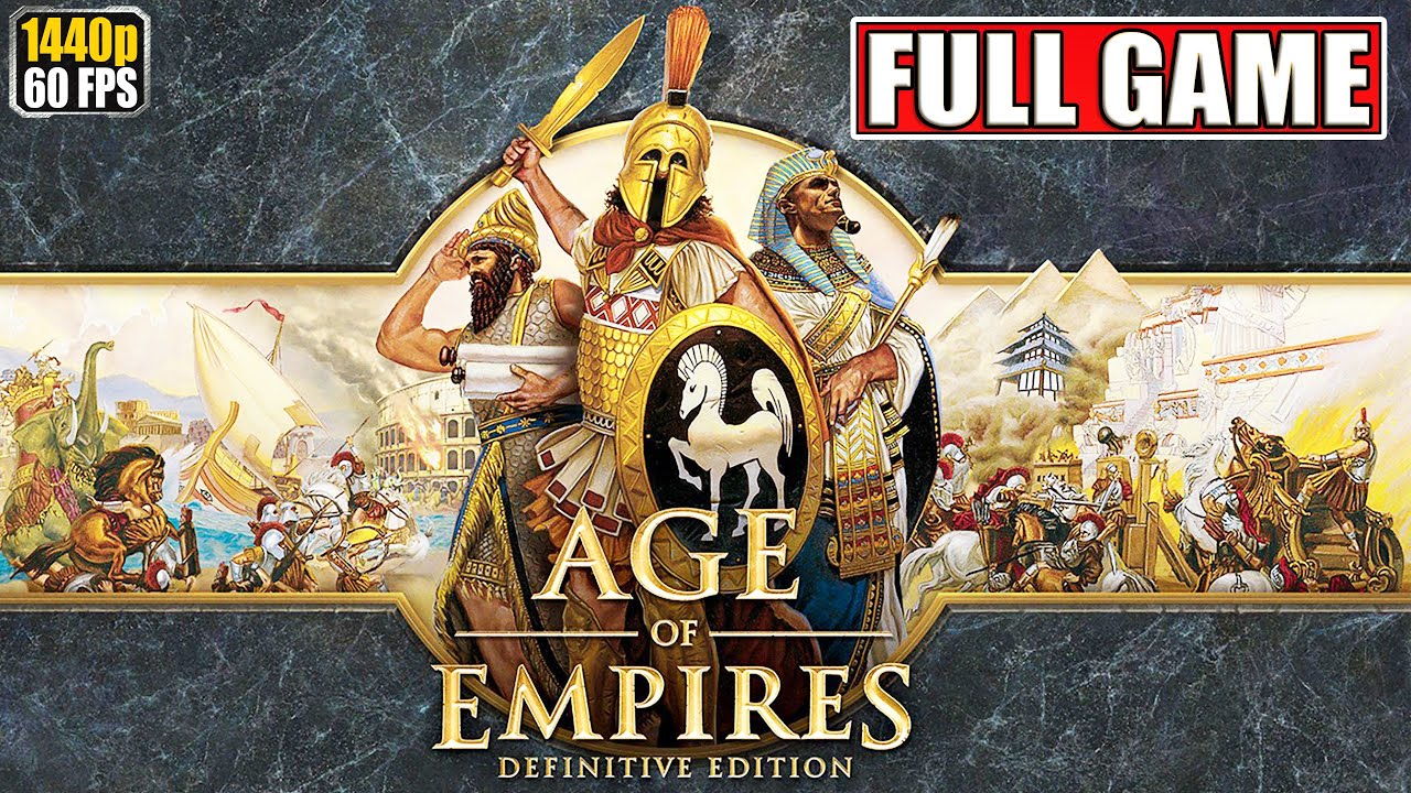Age of Empires 1 Gameplay Walkthrough [Full Game - All Campaigns Longplay] No Commentary