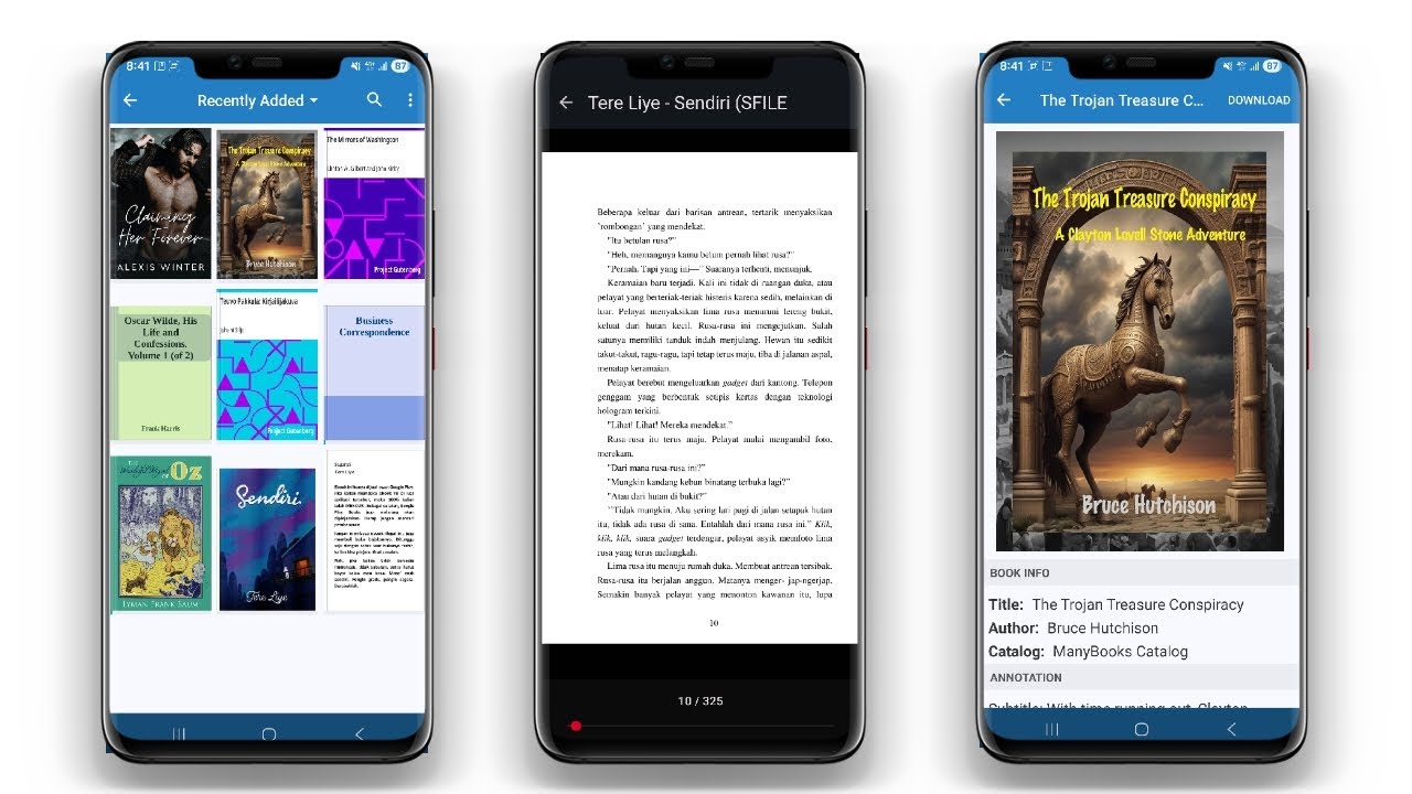 3 лучших бесплатных приложения для чтения книг на Android в 2026 году