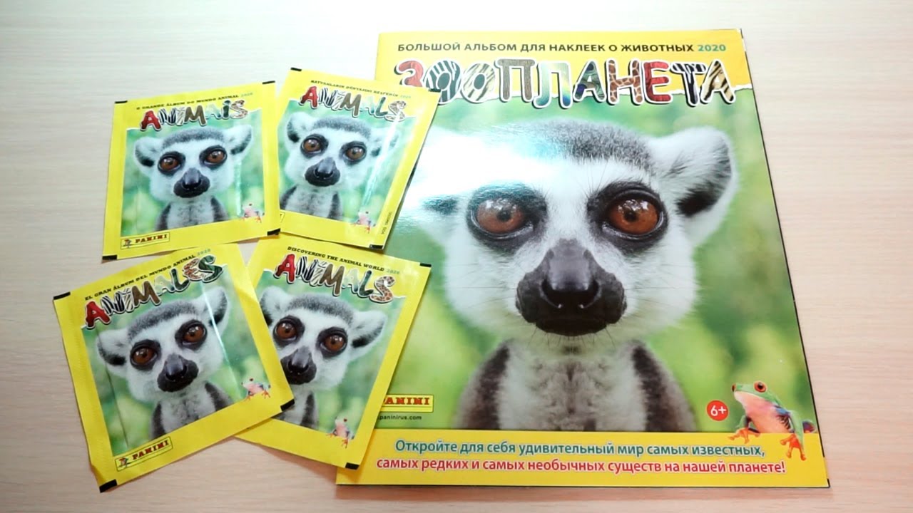 PANINI Зоопланета 2020. Обзор журнала и первые наклейки