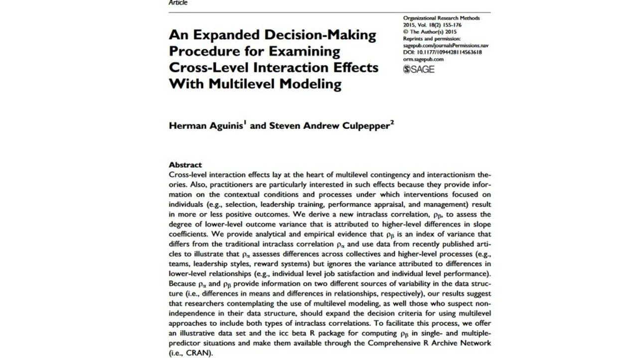 Improving Multilevel Modeling and Cross-level Interaction Tests