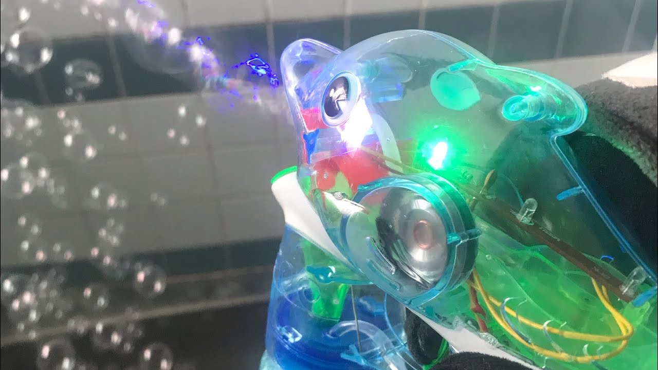 🧸🫧48話『バババ⚡️しゃぼん玉を飛ばすぜい♪(I ε✖︎ )つ🐬電動イルカマシーン✨』Dolphin Soap bubble🧴
