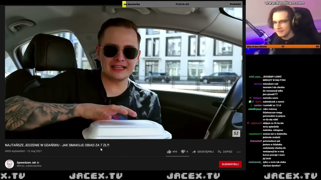 youtube night // znalazlem w koncu kategorie just chatting // e-lekcje cam