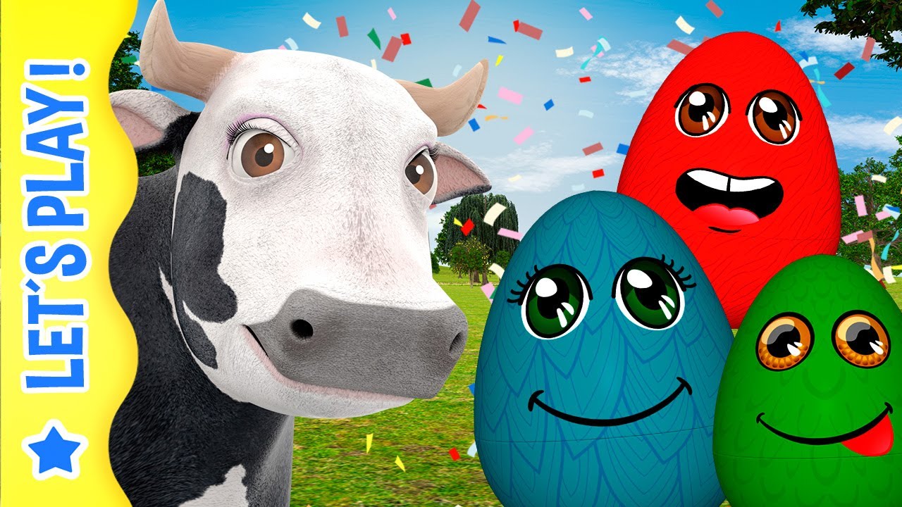 SURPRISE EGGS 🥚 Colours Episode 01 👨🏻‍🌾 ZENON'S FARM 👨🏻‍🌾 LET'S PLAY 🥳