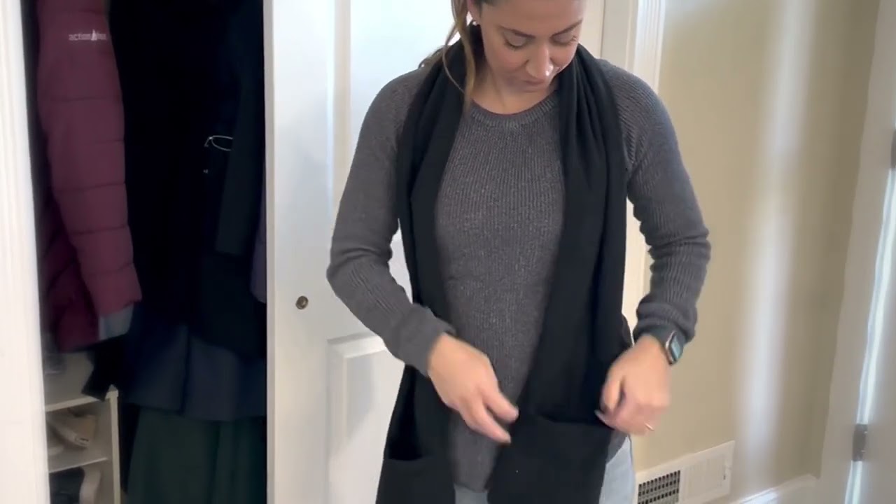 ActionHeat 5V Unisex Fleece Heated Scarf on QVC