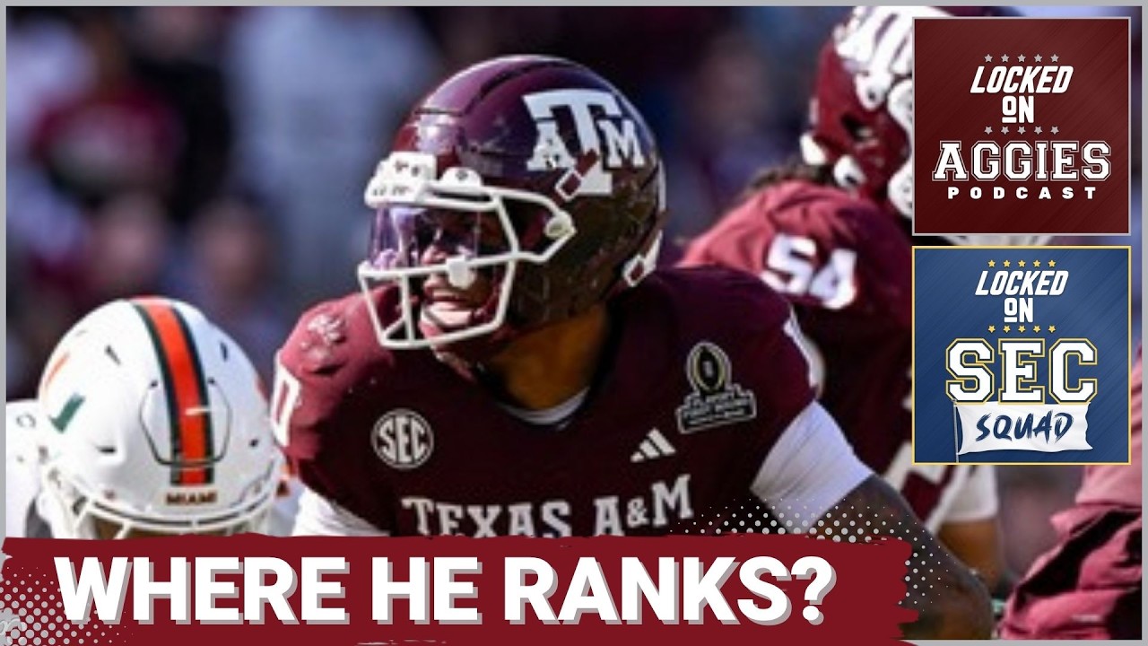 SEC SQUAD - SEC Quarterback RANKINGS | Where Marcel Reed sits