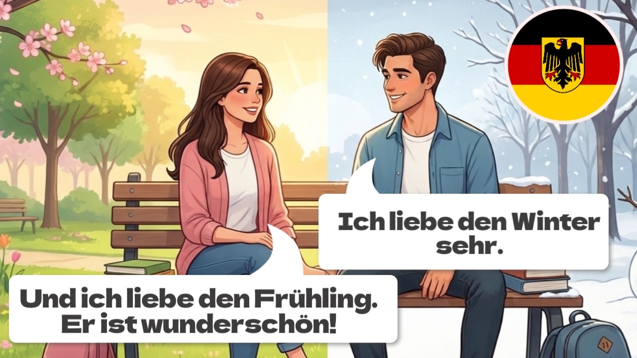 🇩🇪 10 расширенных разговорных фраз НА НЕМЕЦКОМ языке (уровень A2) | Практика НА каждый день: Погода