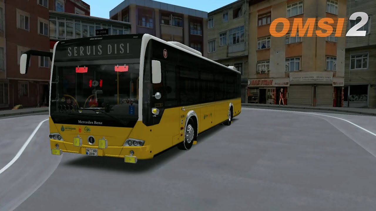 OMSİ 2 | Modifiyeli Mercedes-Benz Conecto LF | İstanbulXS3