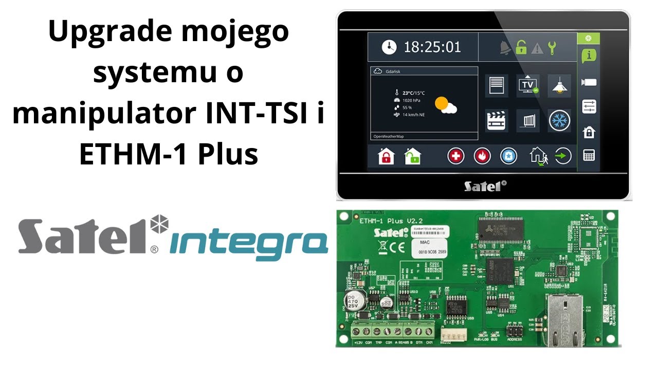 Kolejny UPGRADE o INT TSI w moim systemie Satel Integra