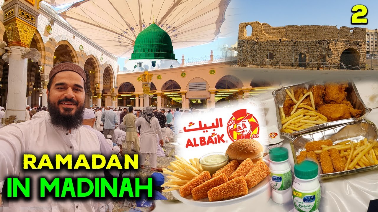 Ramadan in Madinah | Iftar with Al Baik | Day 2 | Mustafa Hanif