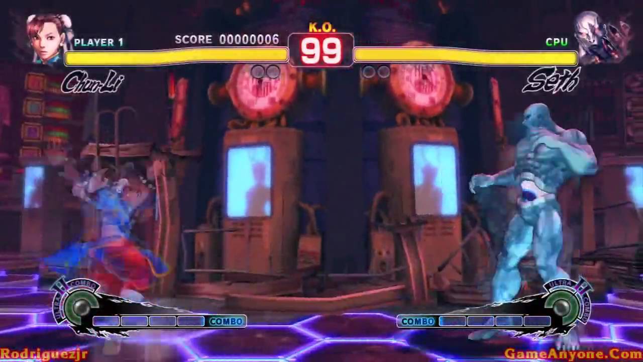 Super Street Fighter IV Arcade Mode (Chun-Li Pt. 3/3)