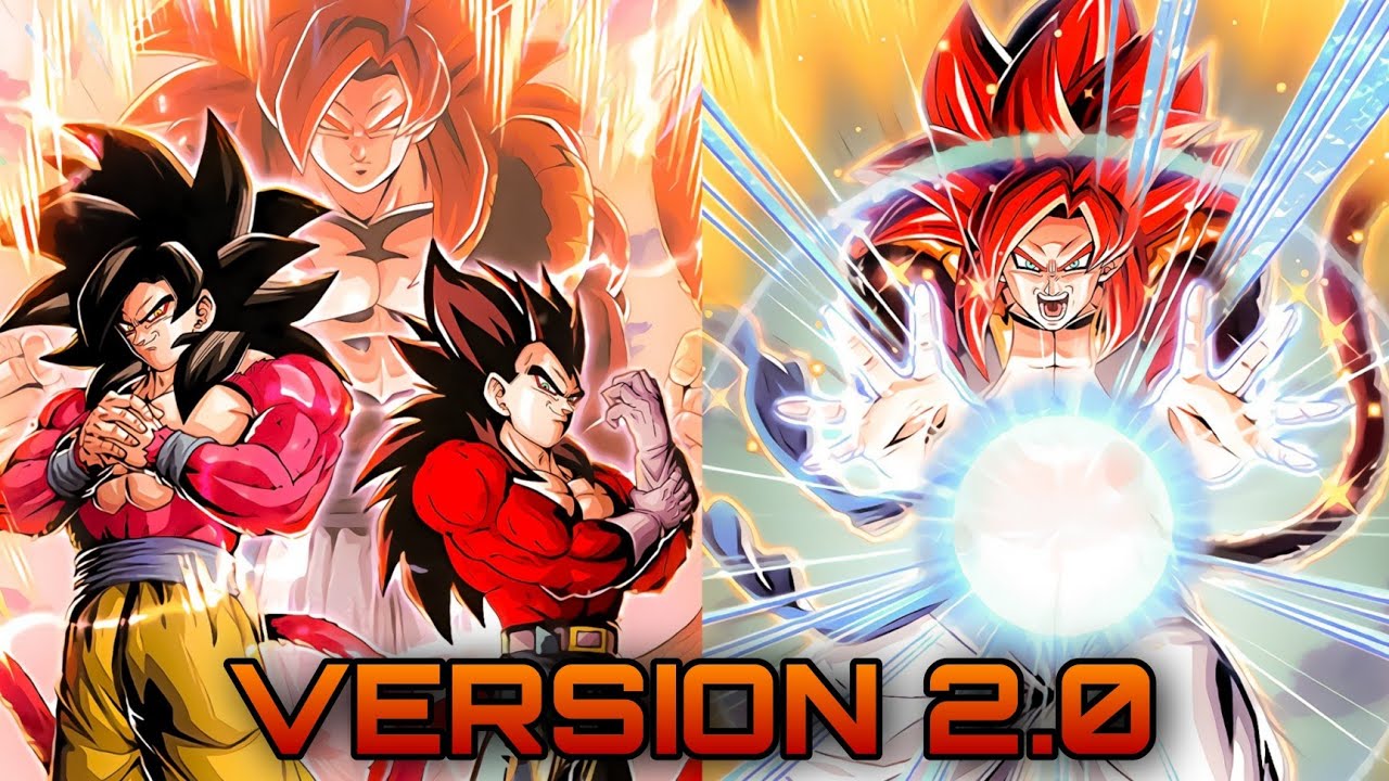 Dokkan Battle: Goku SSJ 4 & Vegeta SSJ 4 phy LR OST (Active Skill) [NIGHTCORE Version 2.0]