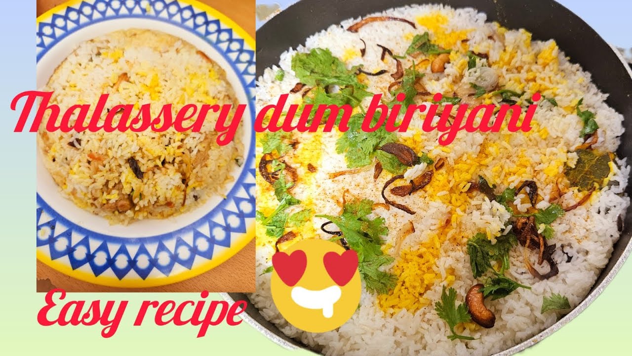 Easy Thalassery chicken dum biriyani recipe🥘🤤|mydiar_iess|kerala biriyani 