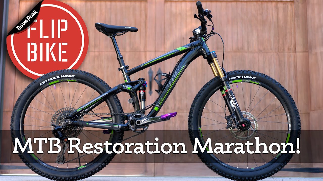 Restoring 11 Used Mountain Bikes Back to Back!
