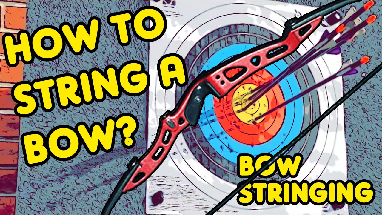 HOW TO STRING A BOW | STRINGING A BOW | HOW TO USE BOW STRINGER | BOW STRINGING