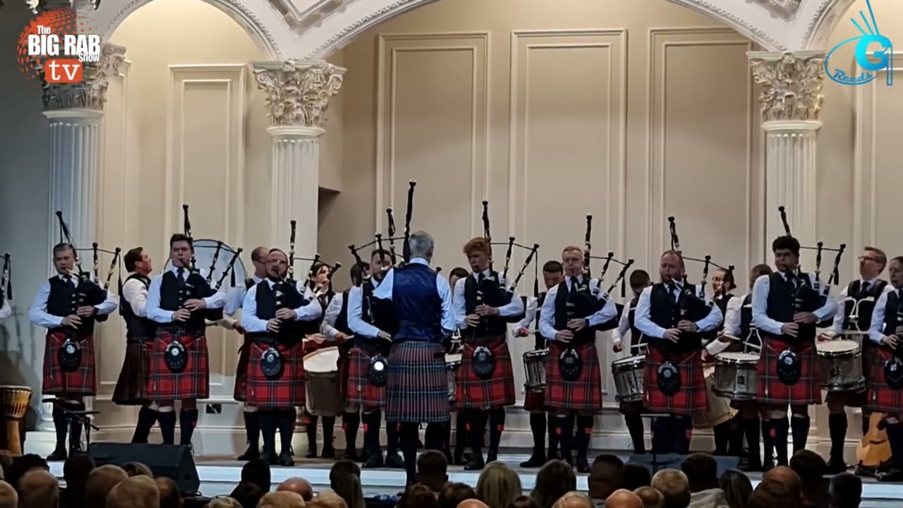 Field Marshal Montgomery Pipe Band - PM Frank Andrews Tribute Concert - Raigmore Medley