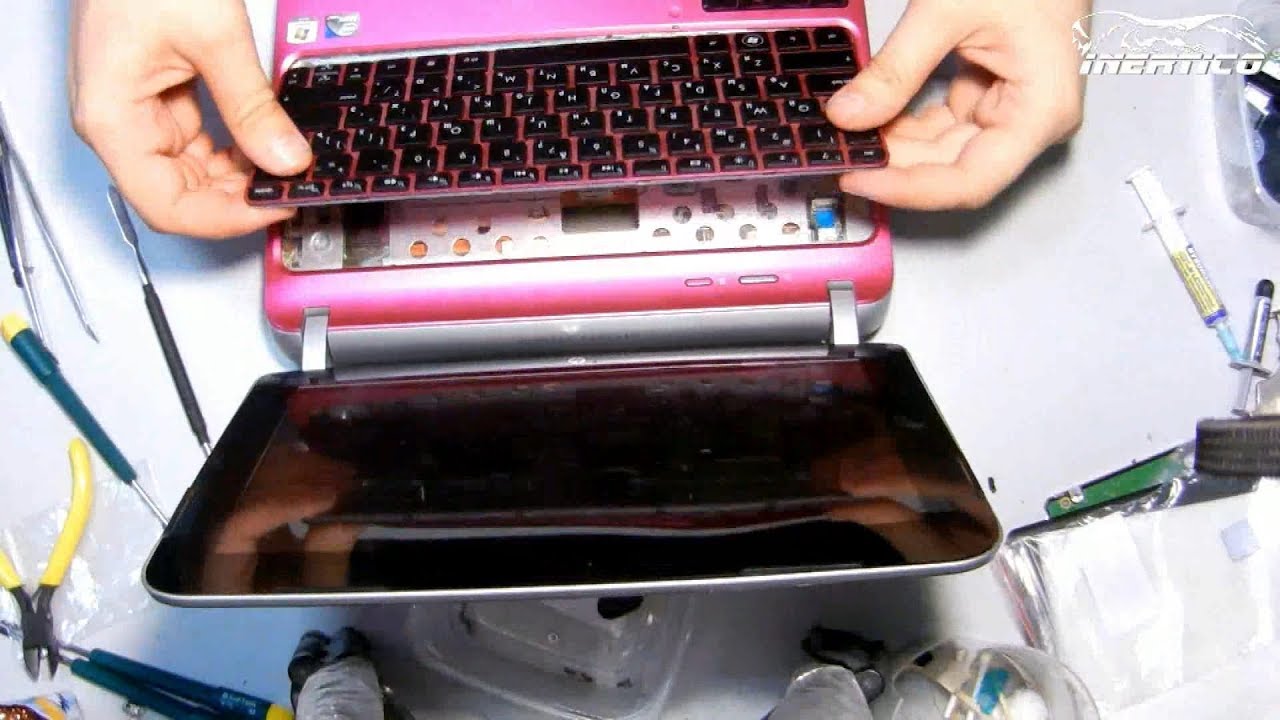 HP 210-3051er - Разборка и чистка