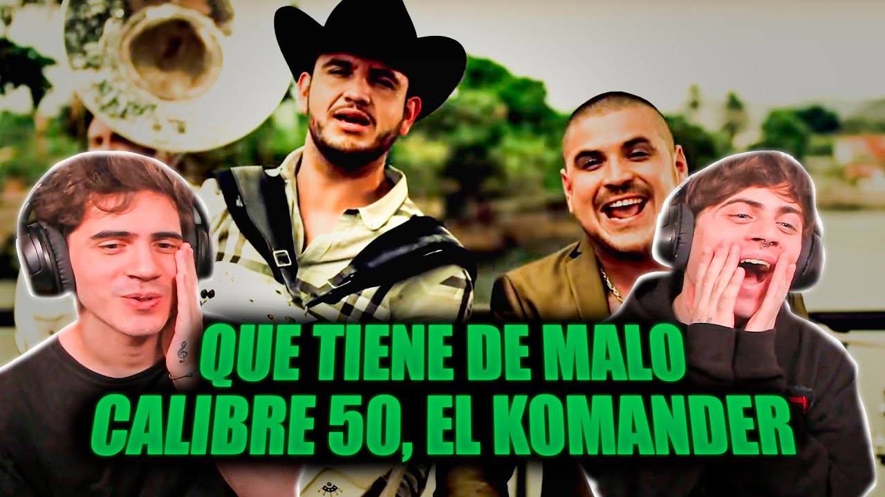 ARGENTINOS REACCIONAN A Calibre 50 - Qué Tiene De Malo ft. El Komander